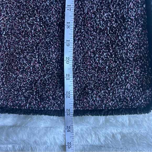 Dex The Suit Shop Black Speckled Sleeveless Office Attire Sleeveless Top - Picture 2 of 7